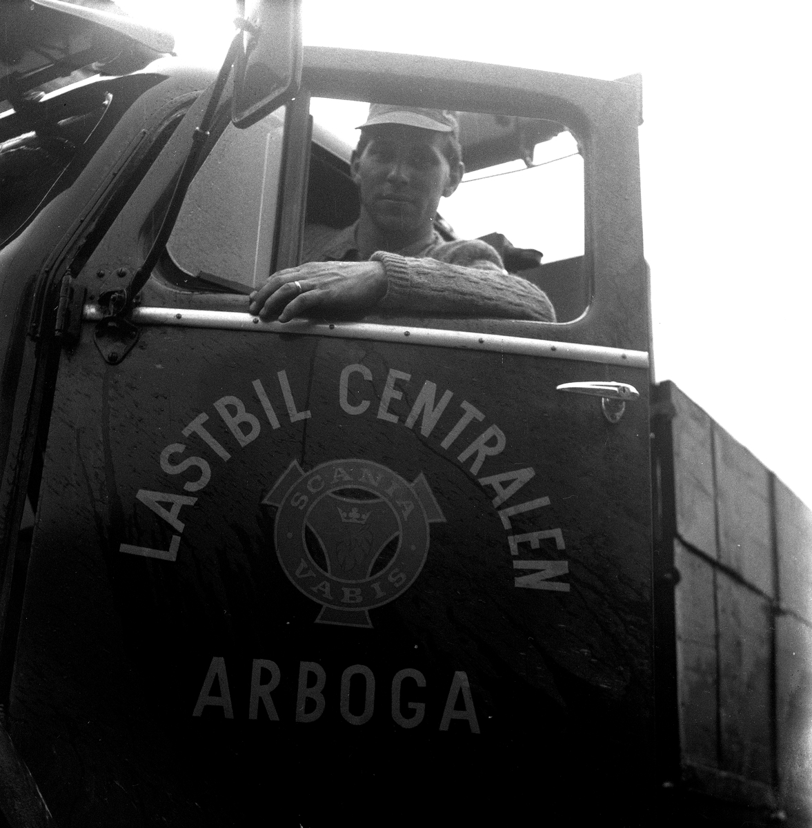 Riksväg 9 Örebro-Karlskoga.
4 oktober 1958.