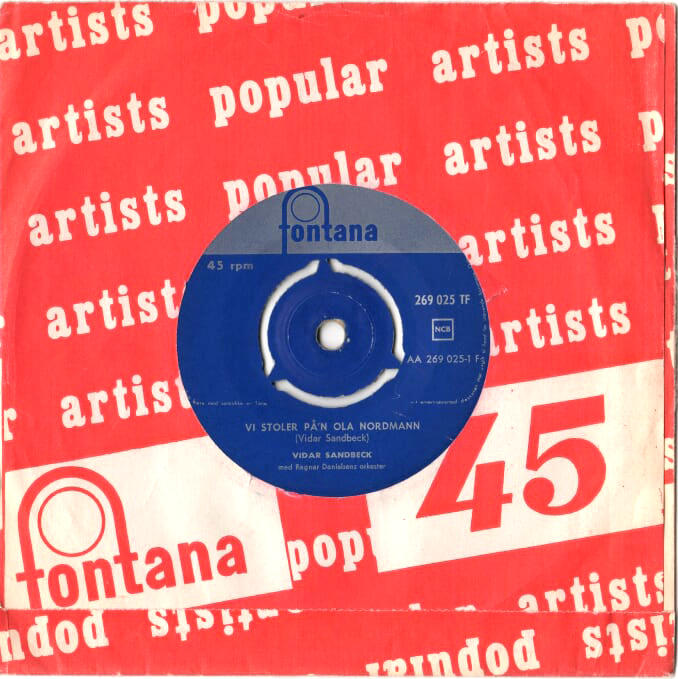 Vidar Sandbeck single nr. 12