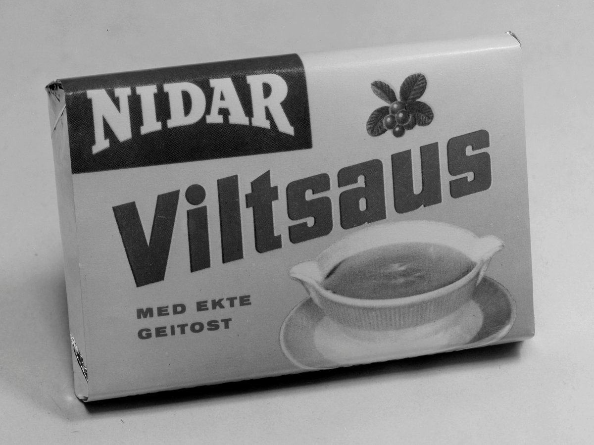 Viltsaus fra Nidar Chokoladefabrik A/S