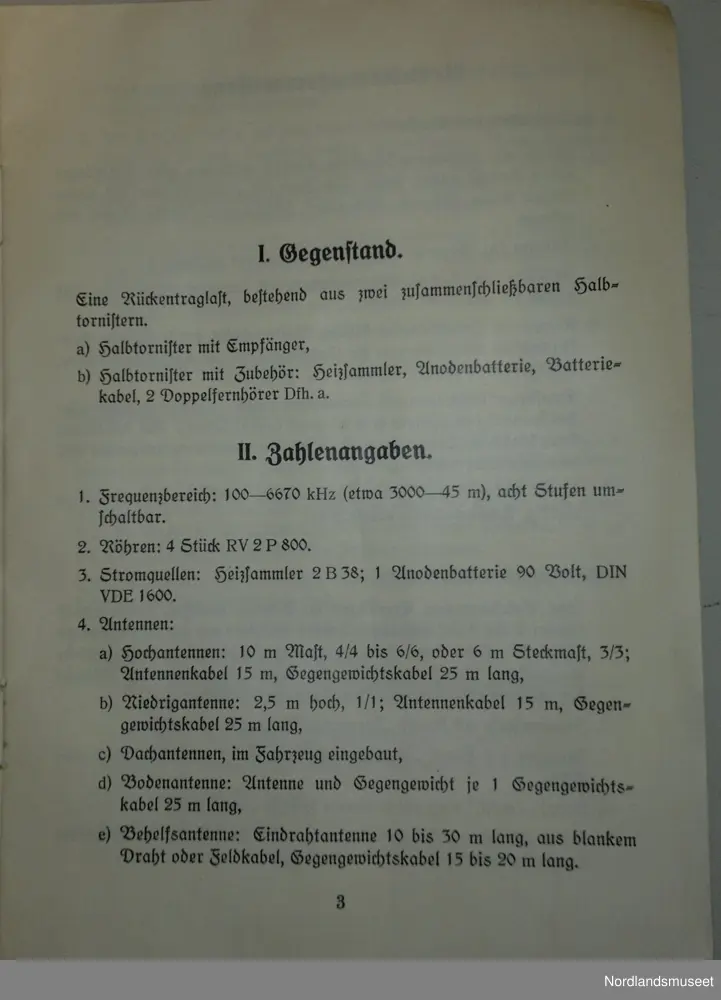"Tysk feltmottaker fra krigens dager. Brukt i Bodø området.
Serienr 139215-39
Mottatt Løp 290412"