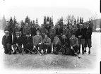 Deltagare i veteranmatch i bandy, Studenternas Idrottsplats, Kronåsen