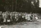 Östra arméfördelningens fälttjänsteövningar i Norrköping 2-7.6.1930. Genomgång efter fälttjänstövning.