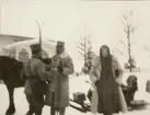 Officersövningar i Hålland 10-18.3.1931.