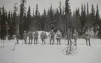 Officersövningar i Hålland 10-18.3.1931.