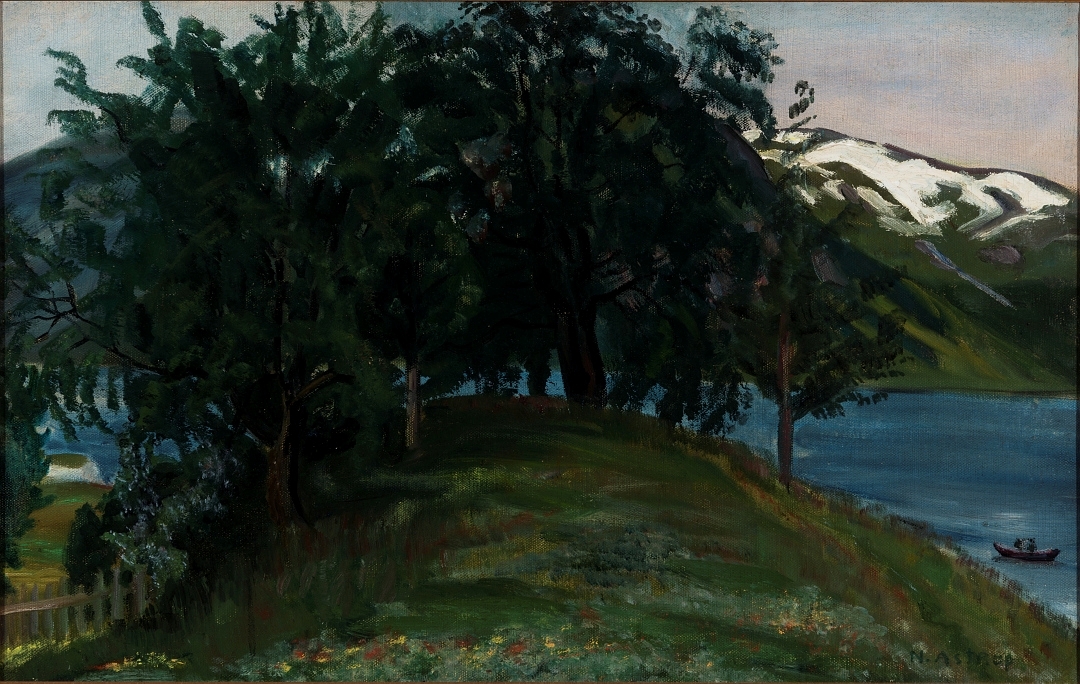 Lodden natt [Maleri]