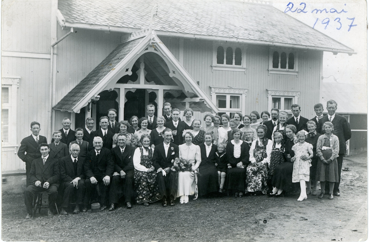 Bryllaup,
Frå bryllaupet til Hjørdis Bråten og Håvard Botten.