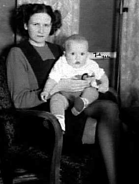 Inez Granath med sonen Tord