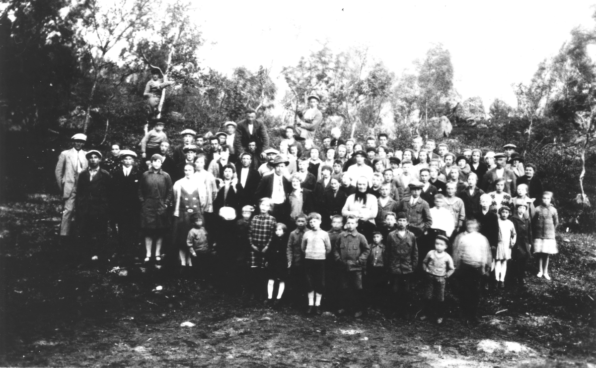 St.Hansaften i Forselvmarka, Bergsbotn i ca 1929