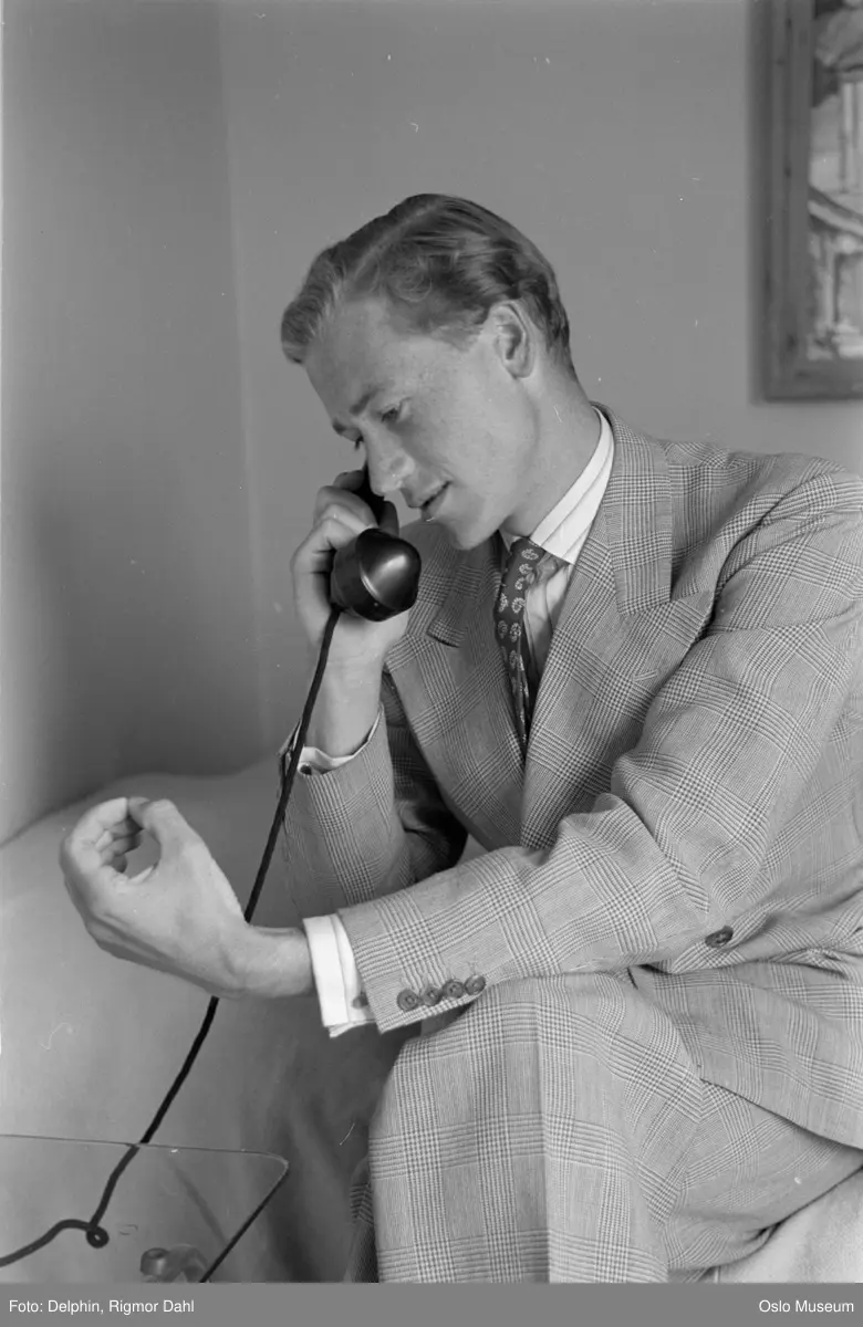 portrett, mann, skuespiller, sittende halvfigur, telefon