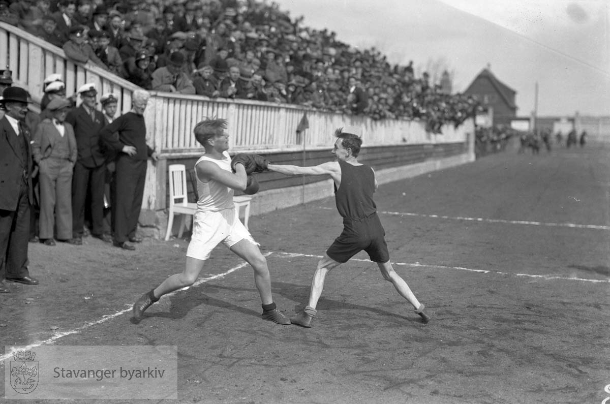 1. mai.Boksing Stavanger stadion