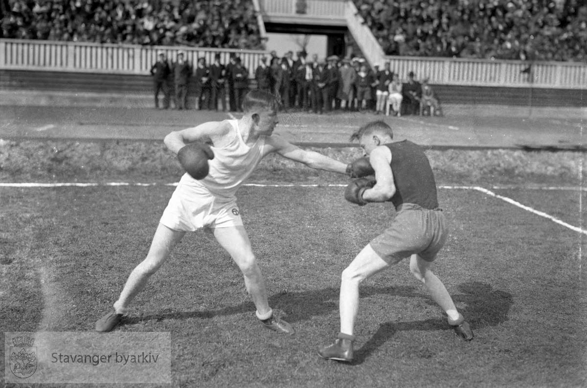 1. mai.Boksing Stavanger stadion