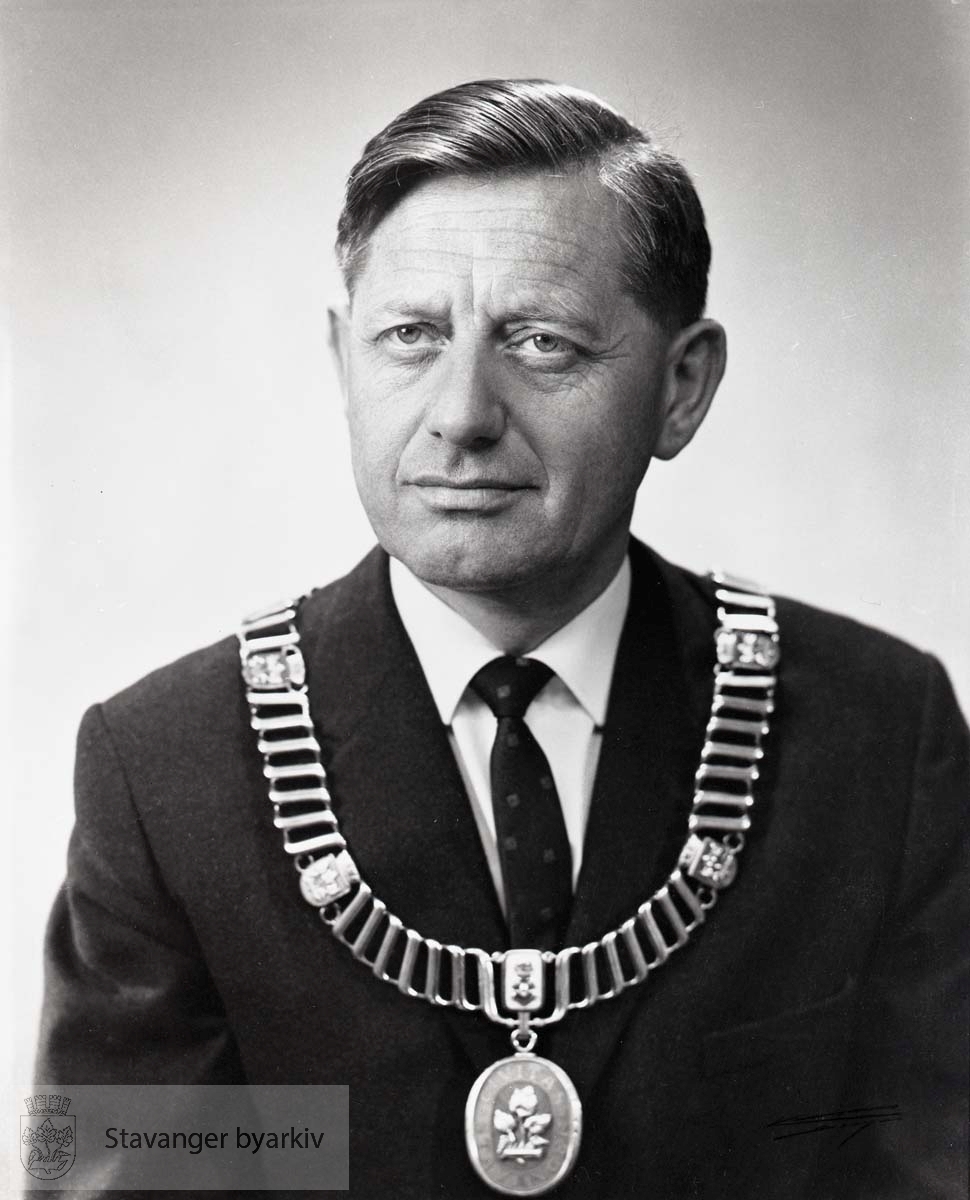 Ordfører i Stavanger 1968-1971. Arbeiderpartiet.