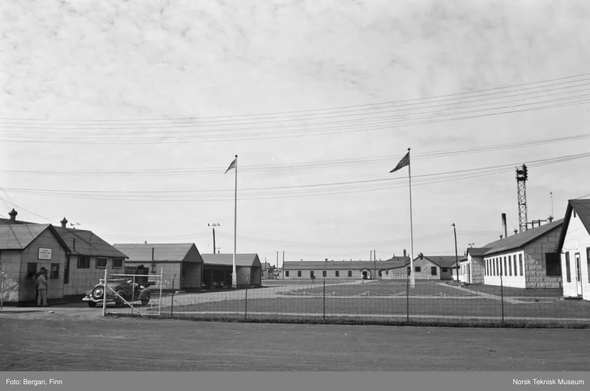 Den norske militære flybasen Little Norway i Toronto. 