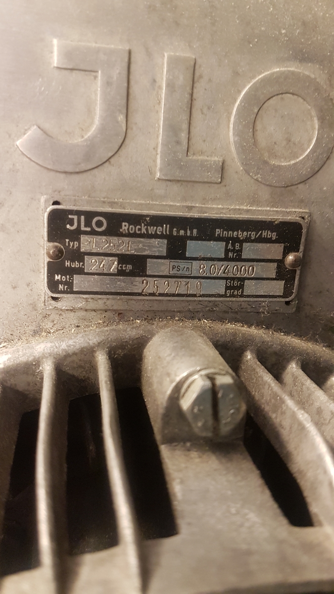 Varg R-8, registreringsår 1964.
