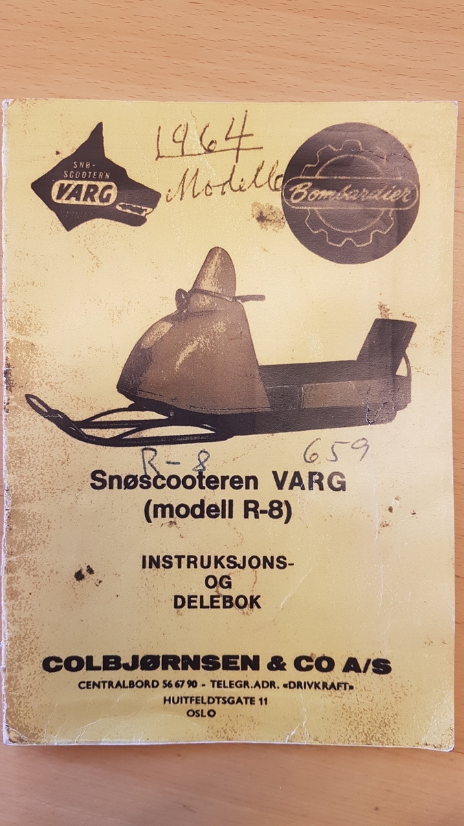 Varg R-8, registreringsår 1964.