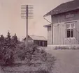 Telefonnät och stationer omkr. 1900. Motiv okänt.