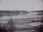 Foton från gamla kopparvitriol-impregneringsplatsen i Östervall. Troligen omkring 1900.