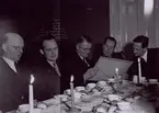 Från fd distriktschef (Norrköping) P Goldschmidt. 1940-talet.  Från vänster: Allander, M Patricks,  S Brunstedt, S Vigren och Boije.