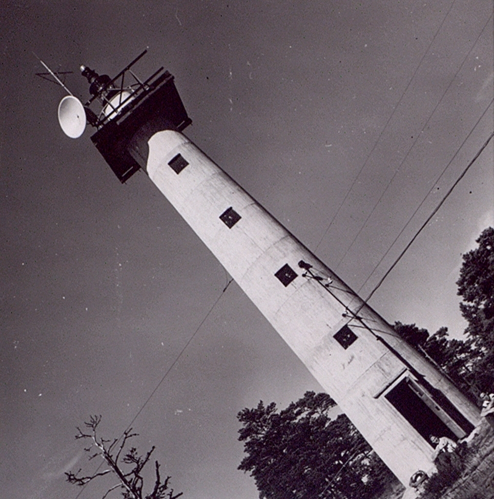 Länkförbindelse Simpnäs - Åland. Arbete med länkförbindelsen 1949.