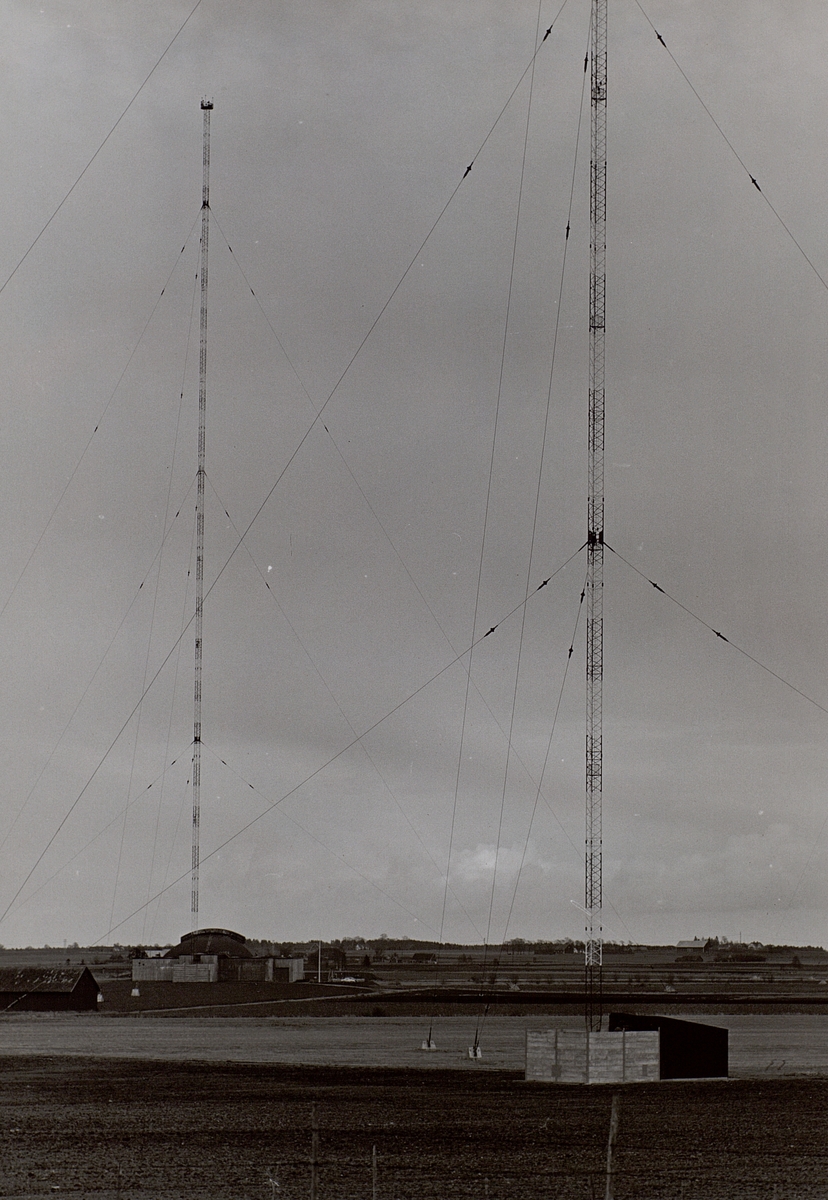 Orlunda (Motala) Långvågsstation, 1965.