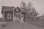 Fastarby telefonstation. År 1942. Exteriör.