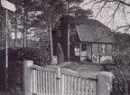 Stäkets Telefonstation. År 1945. Exteriör.