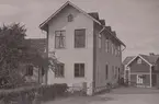 Åsätra telefonstation. År 1942. Exteriör.