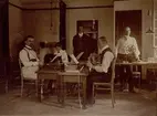 Stockholm. Stockholms telegrafstation i början av 1900-talet. Interiör.