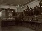 Viborg, Finland, 1894. Telefonstation. Interiör.