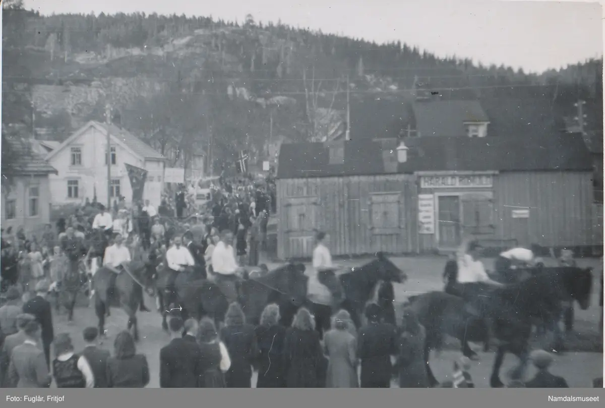 17. mai tog i Namsos. Opptoget.