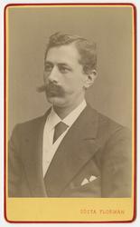 Porträtt av Wilhelm Theodor Unge, officer vid Upplands regem