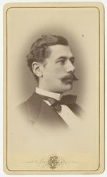 Porträtt av Wilhelm Theodor Unge, officer vid Upplands regem