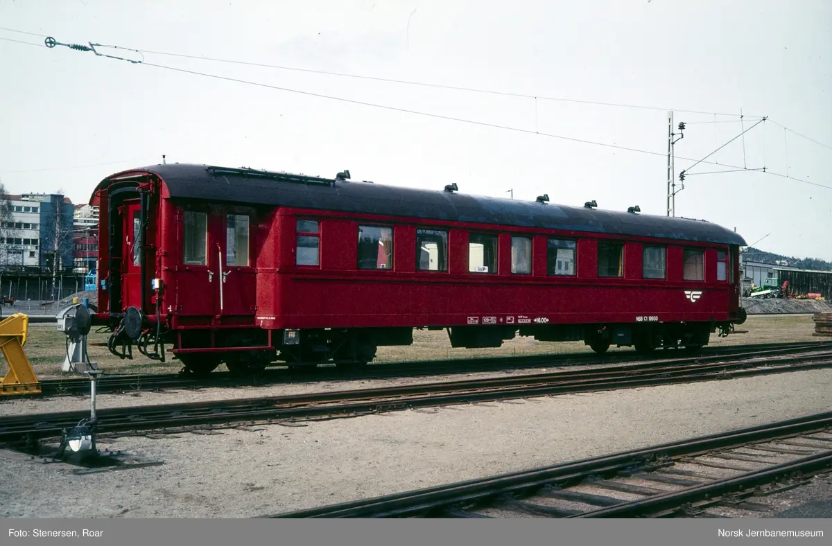 NSBs konferansevogn litra C1 nr. 19930.