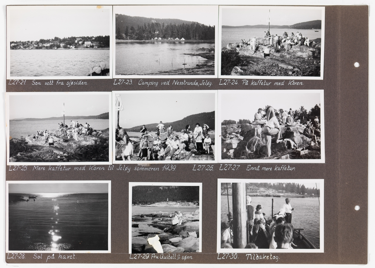 Adolf Bechs fotoalbum fra 1939-1940. Bech var kontorsjef ved transportkontoret i generaldirektoratet for Norges Statsbaner. 

Enkeltbilder fra albumet er publisert på reg.nr. UHB-105-0002 - UHB-105-0141.