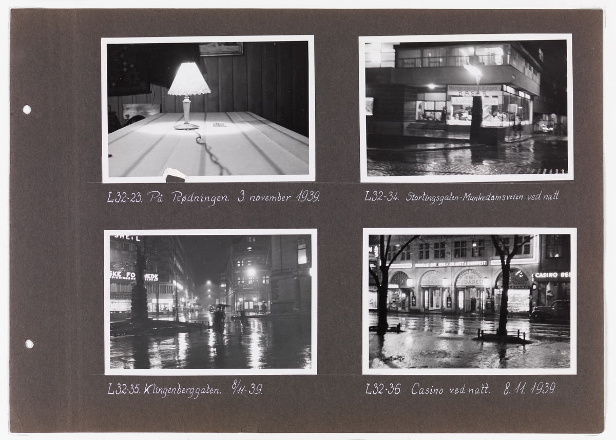 Adolf Bechs fotoalbum fra 1939-1940. Bech var kontorsjef ved transportkontoret i generaldirektoratet for Norges Statsbaner. 

Enkeltbilder fra albumet er publisert på reg.nr. UHB-105-0002 - UHB-105-0141.