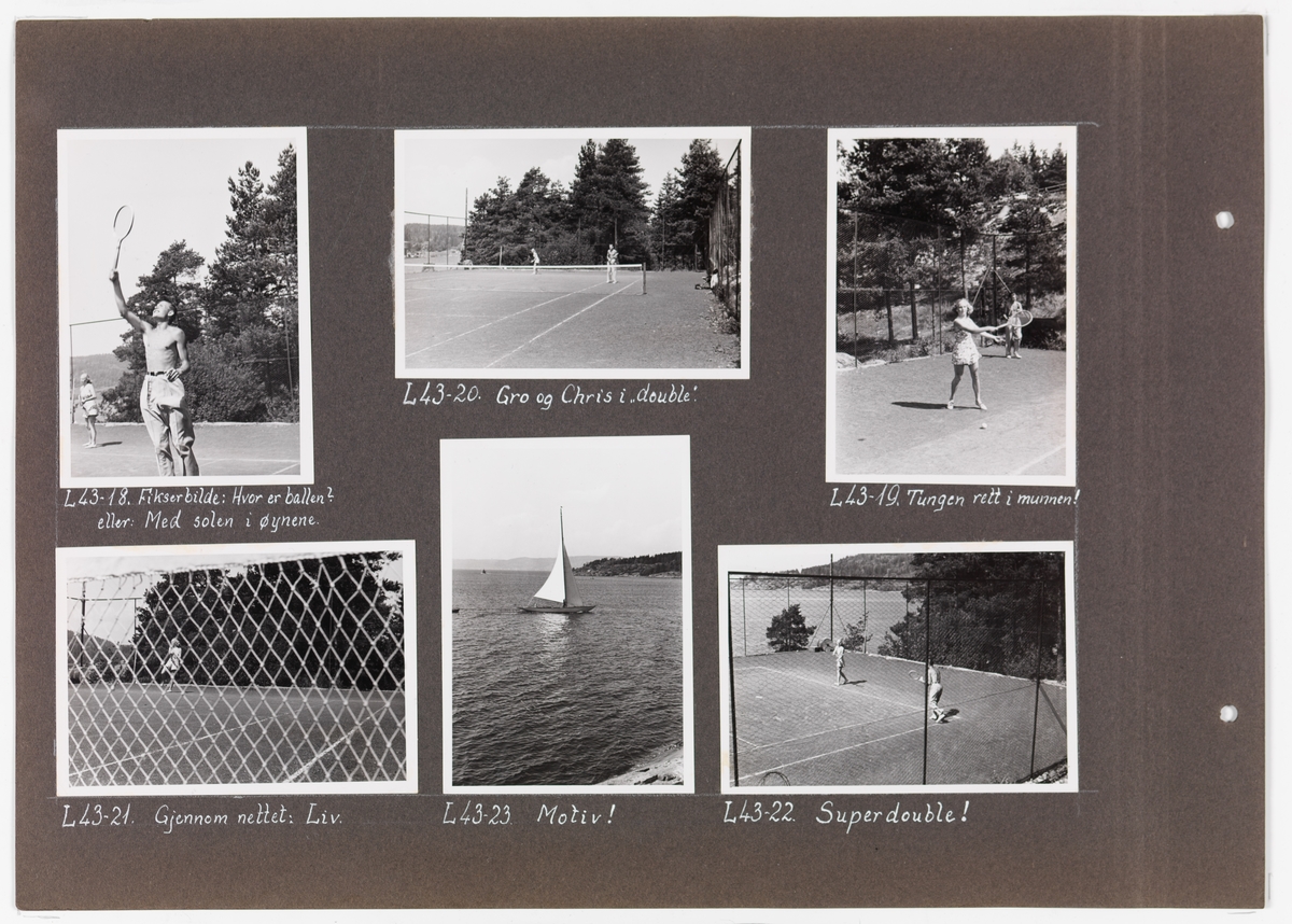 Adolf Bechs fotoalbum fra 1939-1940. Bech var kontorsjef ved transportkontoret i generaldirektoratet for Norges Statsbaner. 

Enkeltbilder fra albumet er publisert på reg.nr. UHB-105-0002 - UHB-105-0141.