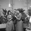 Blomsterhandel på Söder.
31 oktober 1958.