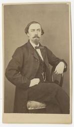 Porträtt av Birger Wilhelm Schenström, auditör vid Västmanla