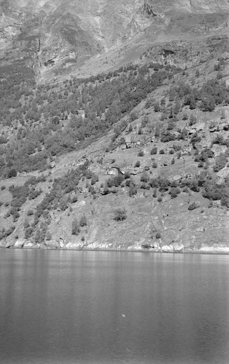 Fjellparti, antakelig på Vestlandet