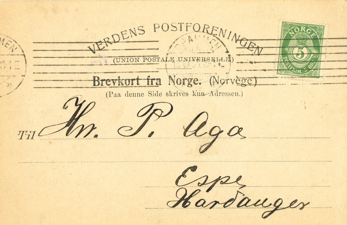 Stortinget under unionsoppløsningen 7. juni 1905. 