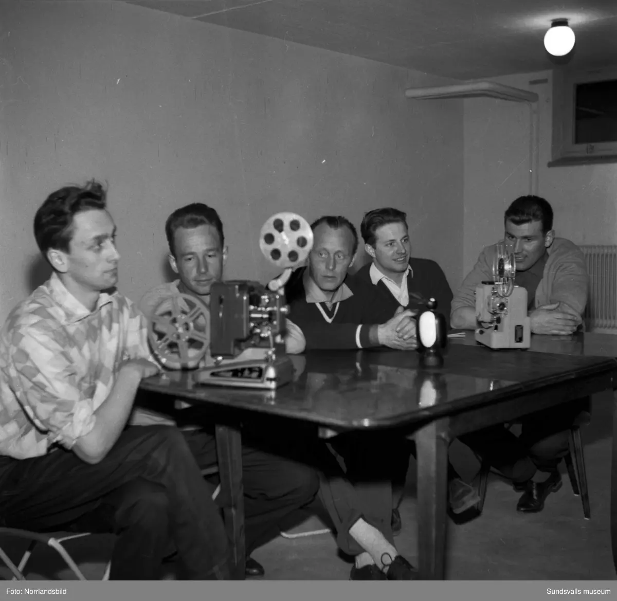 Diverse kursverksamhet på 1950-talet.