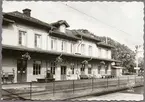 Järnvägsstationen i Moholm.