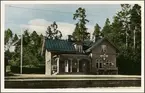 Stålboga stationshus, orten har numera stavningen Stålbåga (2016).
