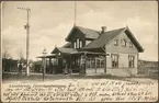 Lundsbrunn Järnvägsstationen.