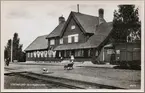 Järnvägsstationen Strömsund.