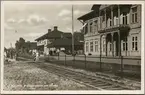 Bollnäs järnvägsstationen och Hotellet.