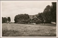 Järnvägsstationen Knutby.