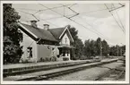 Danderyd station som tidigare hette Djursholms Ekeby