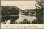 Järnvägsbron över Piteå älv på linjen mellan Älvsbyn och Boden.