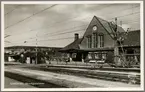 Järnvägsstationen i Sundsvall.